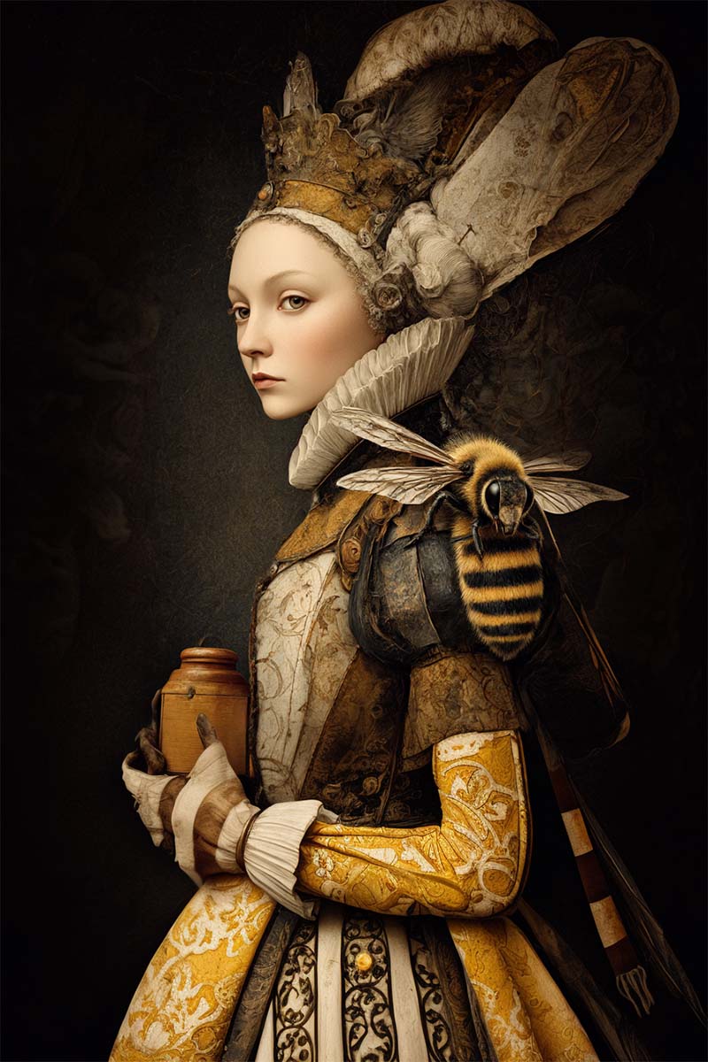 bee queen creative story sparks